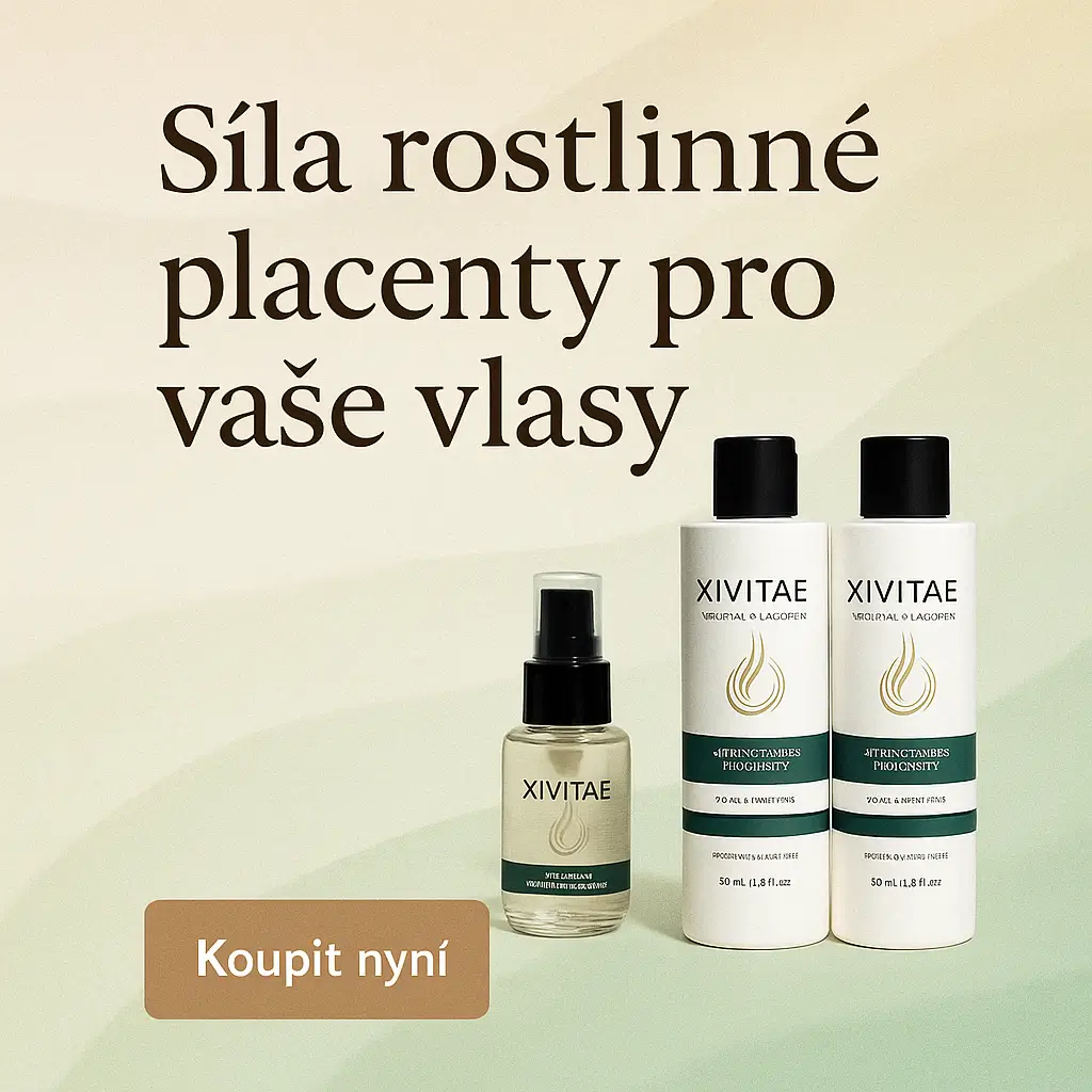 Xivitae Vegetal proti padání vlasů. Čistá příroda bez parabenů a SLS.
