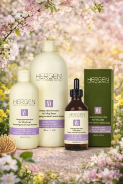 Padání vlasů: profesionální řešení, které funguje – Bes Hergen Violet