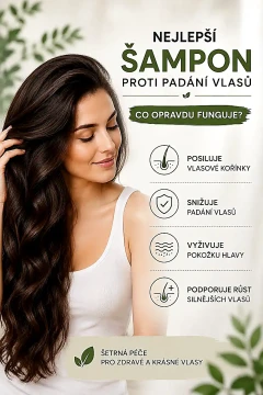 Nejlepší šampon proti padání vlasů 2026 – co opravdu funguje?