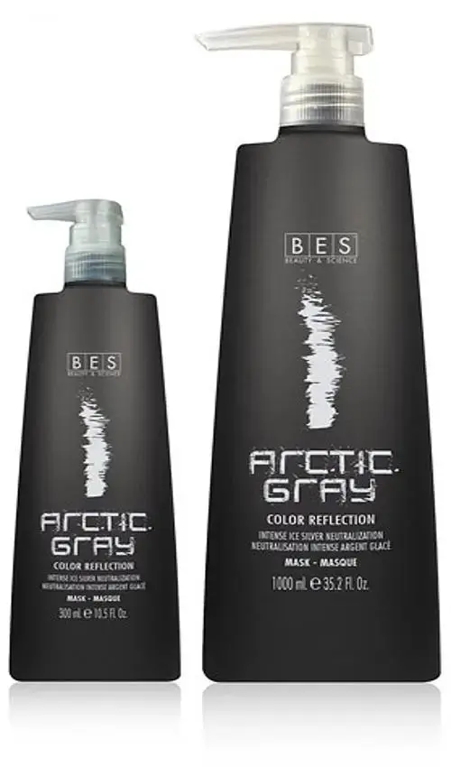 BES Arctic Gray – Tónovací maska na vlasy 1000 ml