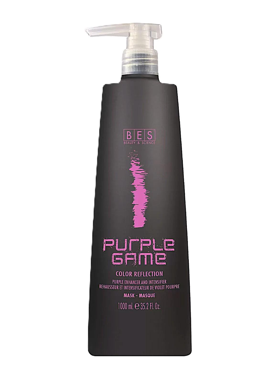 BES Purple Game tónovací maska 1000 ml – intenzivní fialové a růžové odstíny