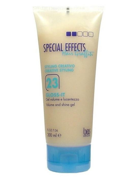 Bes Special Effects Gloss-It č.23 - Gel v tubě na objem a lesk 200 ml