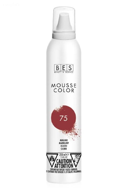 Bes barevné pěnové tužidlo 75 mahagonová 200 ml