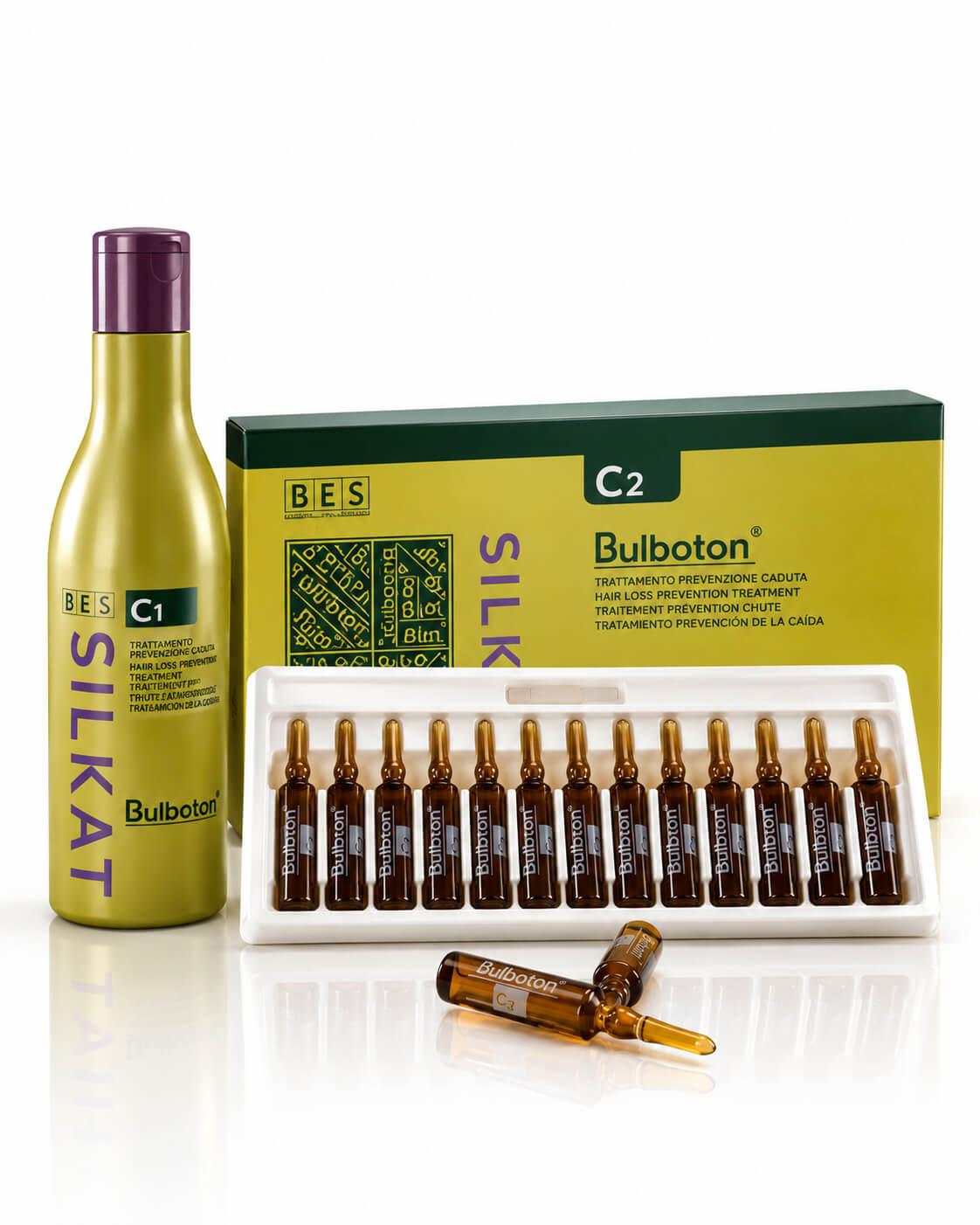 BES Silkat Bulboton C1 + C2 proti padání vlasů