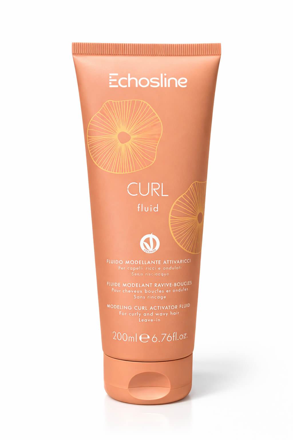 Echosline Curl Fluid na vlnité a kudrnaté vlasy 200 ml