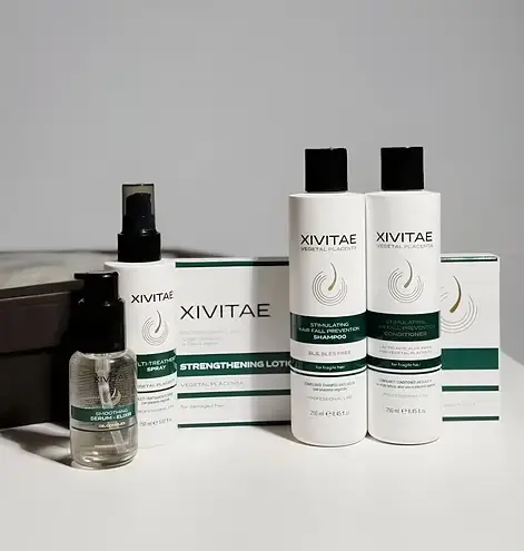 XIVITAE Vegetal Placenta – Komplexní sada pro obnovu a růst vlasů