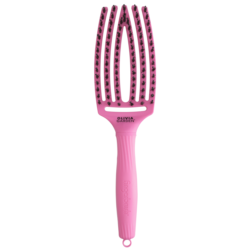 Olivia Garden Fingerbrush Dolce Vita Pink Granita - Kartáč na vlasy
