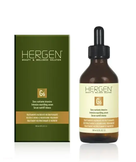 Bes Hergen G6 Intenzivní vyživující sérum na suché vlasy 100 ml