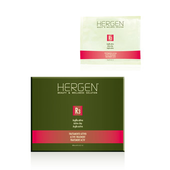 Bes Hergen R3 aktivní jíl maska pro hloubkové čištění 400 g
