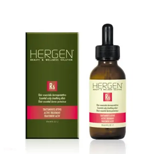 Bes Hergen R6 Esenciální a ochranný elixír 50 ml | Zklidnění, ochrana a péče pro citlivou pokožku hlavy