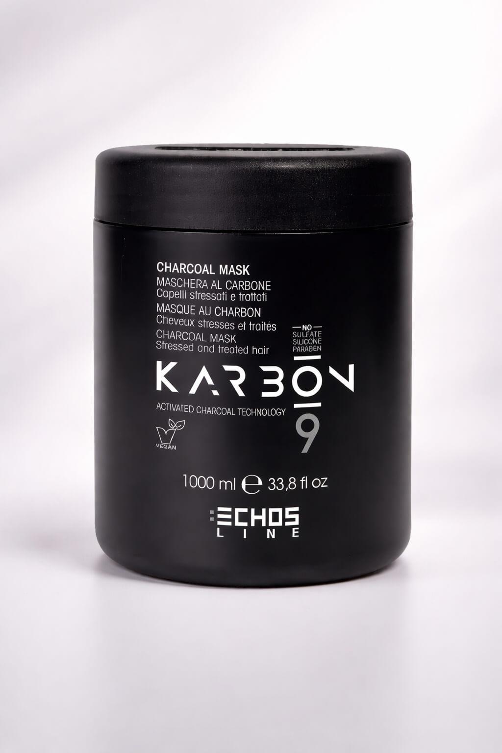 Echosline Karbon 9 Maska s aktivním uhlím 1000 ml