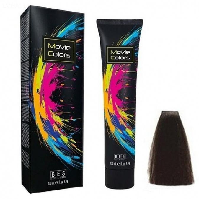 Bes movie colors - bezoxidační barva 3.0 dark brown 170 ml