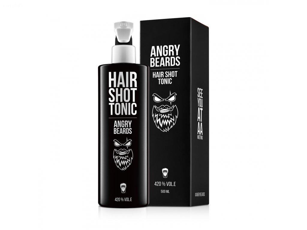 Angry Beards tonikum na vlasy Hair Shot 500 ml