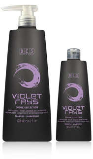 Bes Violet rays tónovací šampon 300 ml