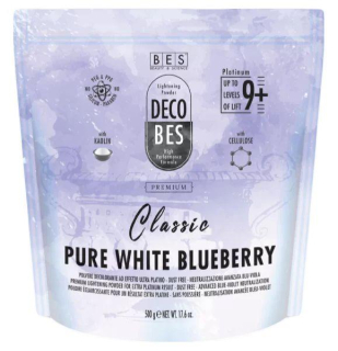 Bes Decobes Pure White melír Blueberry 9 +