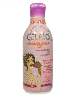 Bes Gelato Moisture změkčující regenerační šampon s vůní jahod a jogurtu 250 ml