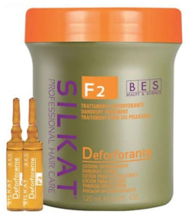 Bes Silkat F2 Deforforante Lotion tonikum proti lupům 12x10 ml 