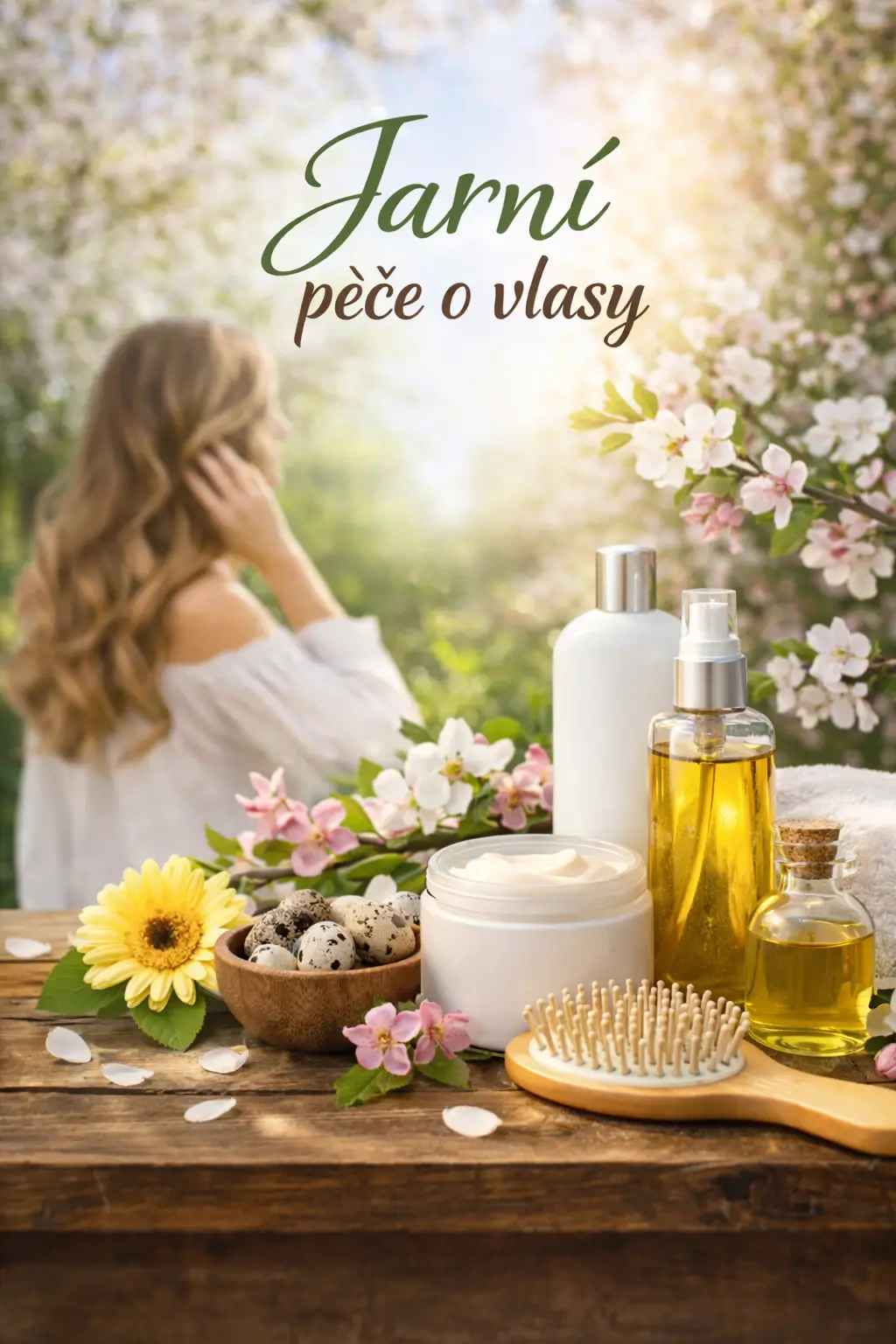 Jarní péče o vlasy